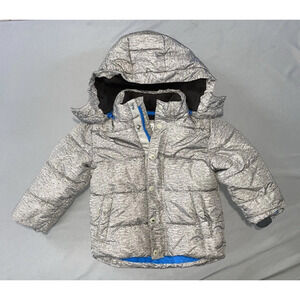 Baby Gap Toddler Boy Fleeced Lined Warmest Jacket Size 3